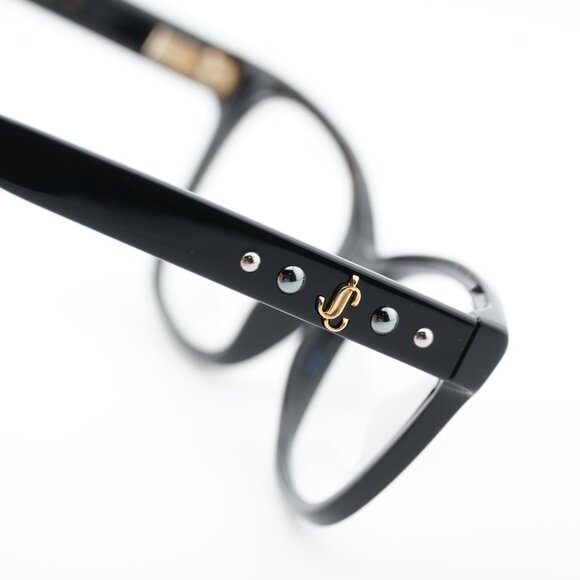 Jimmy Choo JC334 0807 00 Eyeglasses Black 54mm Cat Eye Frame - Picture 6 of 10